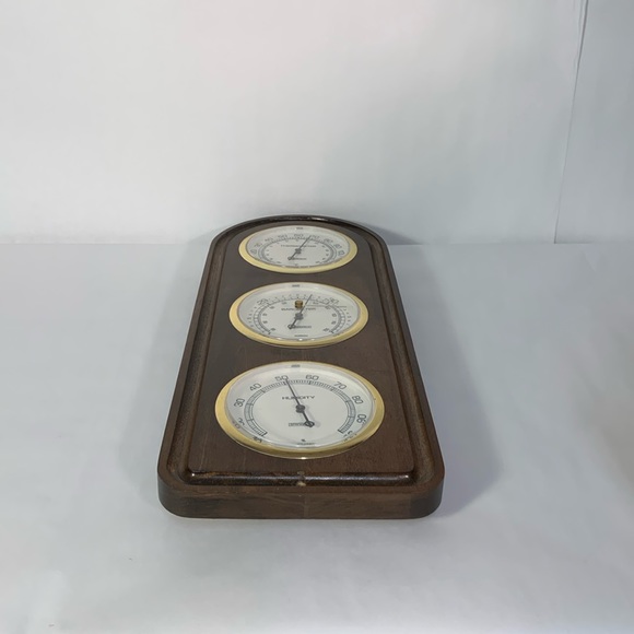 Springfield Weather Station Thermometer Barometer Hydrometer USA - Picture 8 of 14